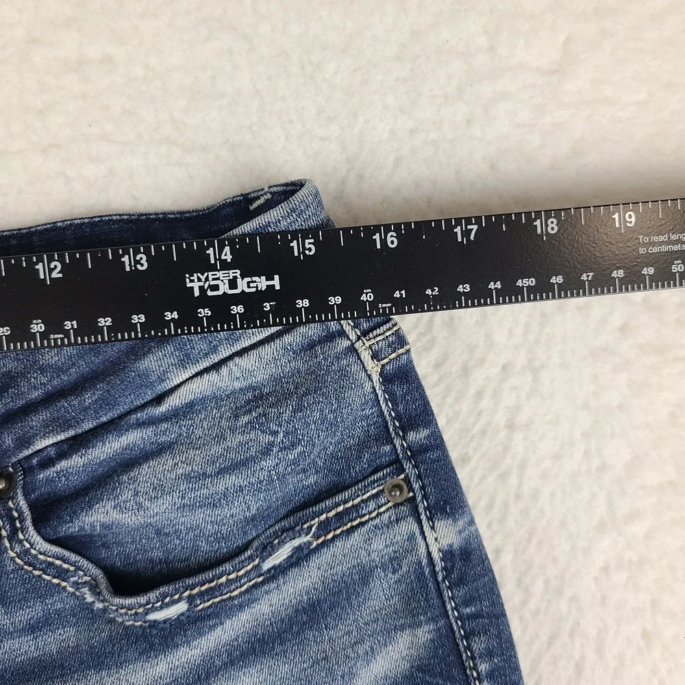 Buckle Jeans Womens 30 Blue Stella Slim Fit Low Rise Medium Wash BKE Denim *